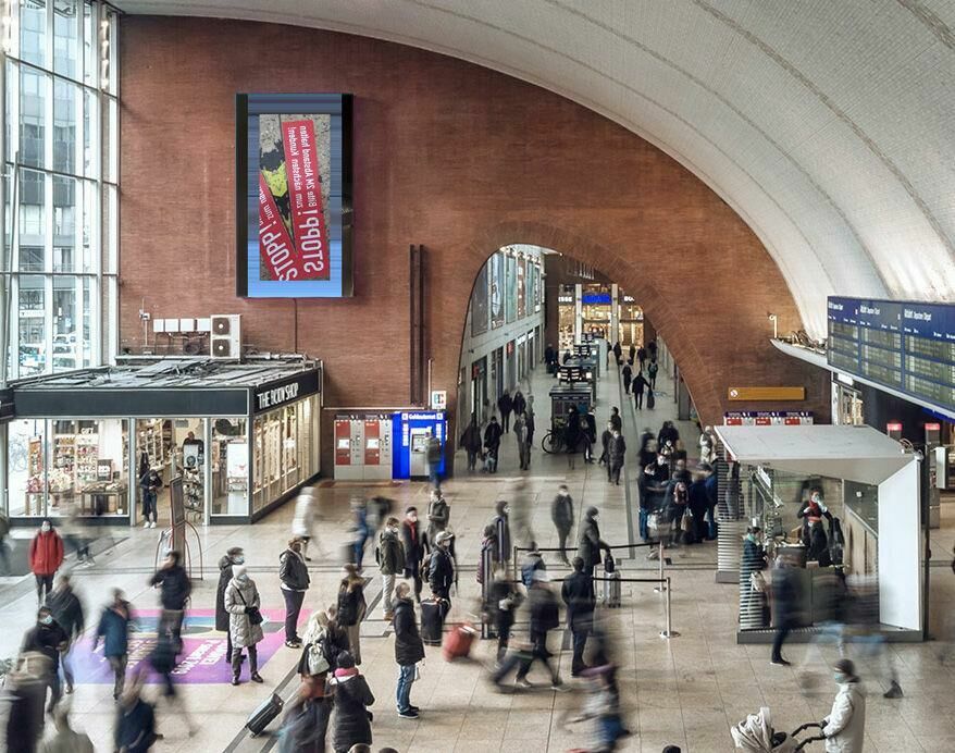 Gallery image of the project Public space video in Cologne Central Station