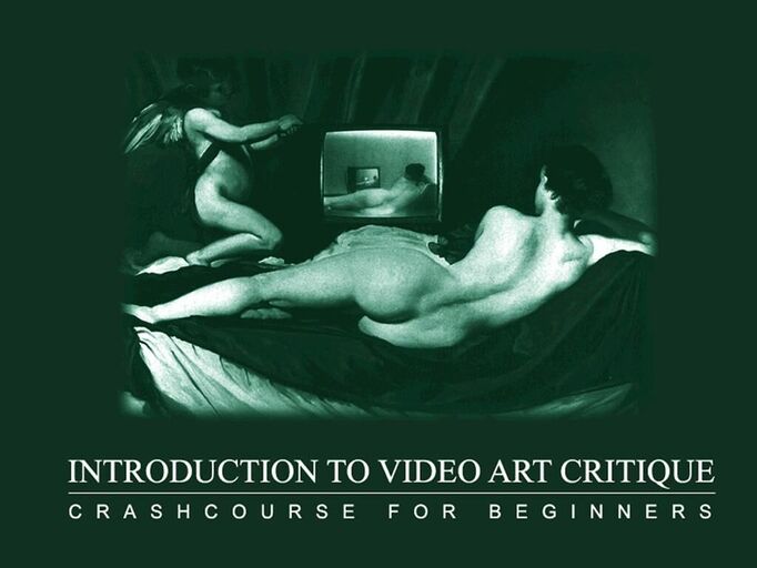 Cover image of the project Introduction to Video Art Critique