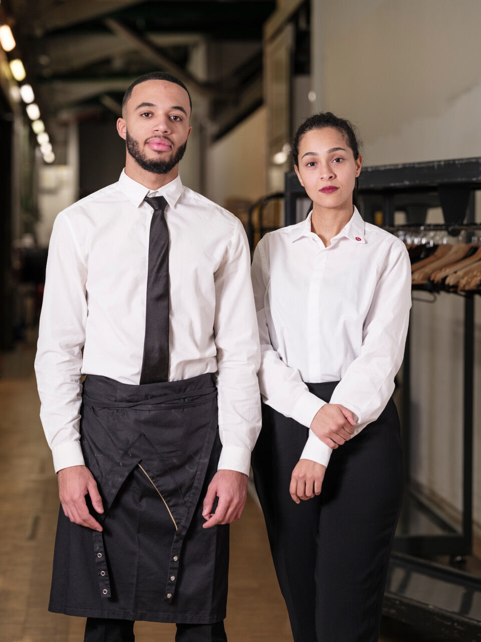 Florian Ebner & Andreas Langfeld: Postures / Haltungen – Menschen des Centre Pompidou nach August Sander, 2022-2024, Fotografie