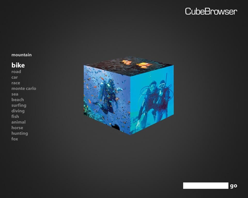 Cover image of the project CubeBrowser