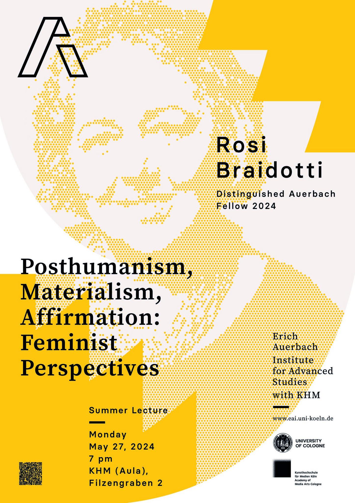 Rosi Braidotti: Posthumanism, Materialism, Affirmation – Feminist Perspectives